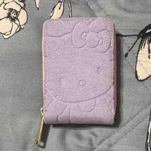 Purple and Pink Hello Kitty Wallet